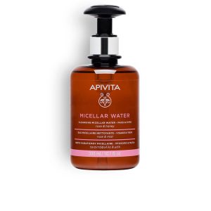 Apivita Cleansing Micellar Water face and eyes Removes makeup and impurities 300 ml