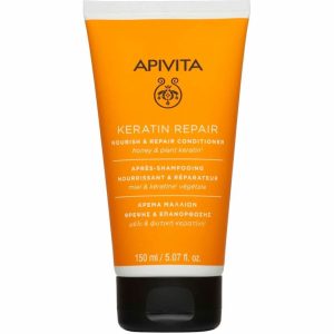Apivita Keratatin Repair Nourish & Repair Conditioner for Dry and Damaged Hair 150mL