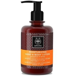 Apivita Moisturizing Hand & Body Lotion Grapefruit & Honey 300mL