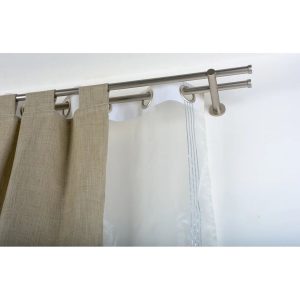 Archema Curtain Hardware Set gray 2.0 H x 160.0 W x 16.0 D cm