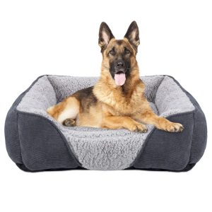 Archie & Oscar Duffield Pet Bed gray 23.0 H x 89.0 W x 63.0 D cm