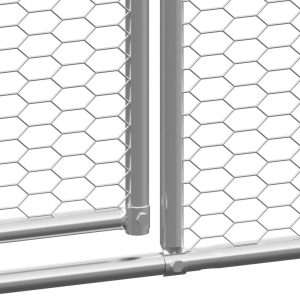 Archie & Oscar Forsan Walk in Chicken Run with Wire Mesh 200.0 H x 200.0 W x 800.0 D cm