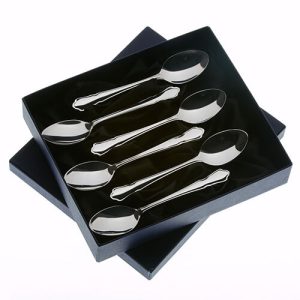 Arthur Price of England Dubarry Sovereign Stainless Steel Set of 6 Teaspoons
