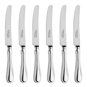 Arthur Price of England Sovereign Silver Set Of Six Tea Knives Britannia
