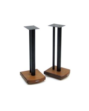 Atacama Moseco 5 Speaker Stands Dark Bamboo-Satin Black Pole