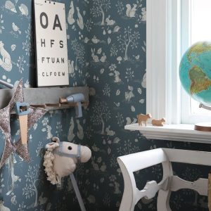 August Grove Cravens 10.05m x 53cm Matte Paste the Wall Wallpaper Roll black 1005.0 H x 53.0 W cm