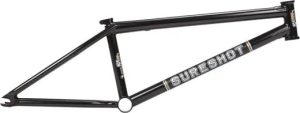 BSD Sureshot Freestyle BMX Frame (Black) - Black - Size: 20.7"