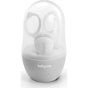 BabyOno Take Care manicure set Grey(for children)