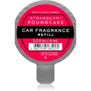 Bath & Body Works Strawberry Pound Cake car air freshener refill 6 ml