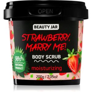 Beauty Jar Strawberry, Marry Me! moisturising body scrub 200 g