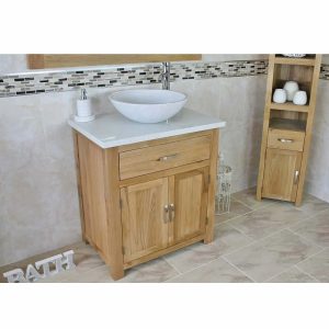 Belfry Bathroom Deckert 750mm Free-standing Single Vanity Unit white 940.0 H x 75.0 W x 50.0 D cm