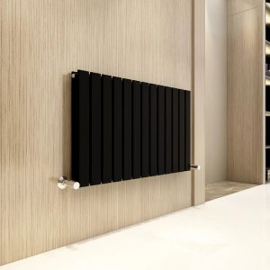 Belfry Heating Bonilla Vertical Flat Panel Radiator gray 60.0 H x 88.4 W cm