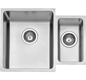 Belfry Kitchen Shayla 1.5 Bowl Undermount Kitchen Sink gray 1.95 H x 40.0 W x 34.0 D cm