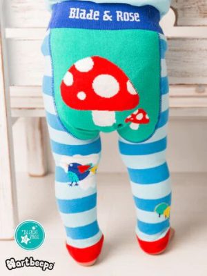 Blade & Rose UK Blade & Rose   Toadstool Leggings   Unisex Leggings For Babies & Toddlers   Sizes 0-4 Years