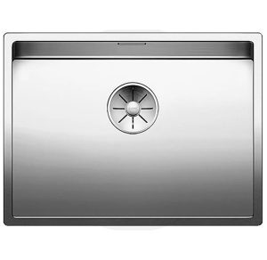 Blanco Claron Single Bowl Undermount Kitchen Sink gray 19.0 H x 59.0 W x 44.0 D cm