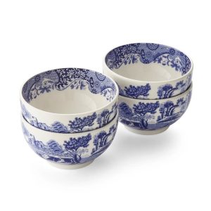 Blue Italian Dip Bowls blue 10.5 W cm