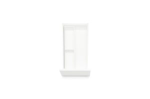 Blum AMBIA-LINE Drawer Insert Steel, Depth 472 mm, Width 100 mm, Silk White