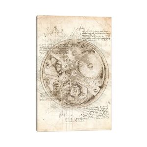 Borough Wharf Clock Watch Movement 45.72 H x 30.48 W x 1.91 D cm