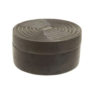 Borough Wharf Maroney Decorative Box brown 8.0 H x 16.0 W x 19.0 D cm