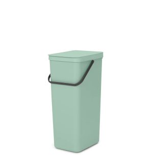 Brabantia Sort and Go 40 Litre Rubbish Bin green 62.0 H x 26.7 W x 34.1 D cm