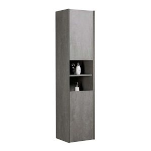 Brayden Studio Barak 40Cm W x 170Cm H x 35Cm D Tall Bathroom Cabinet gray 170.0 H x 40.0 W x 35.0 D cm