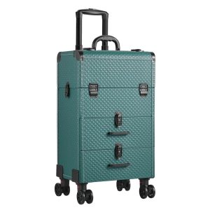 Brayden Studio Metal Travel Case + Drawers