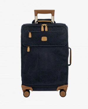 Bric's Life 55cm 4-Wheel Cabin Case - Blue