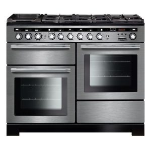 Rangemaster EDL110DFFSS/C Encore Deluxe 110 Dual Fuel Range Cooker Stainless Steel