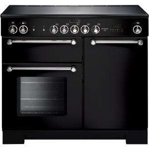 Rangemaster KCH100ECBL/C Kitchener 100 Electric Ceramic Range Cooker Black
