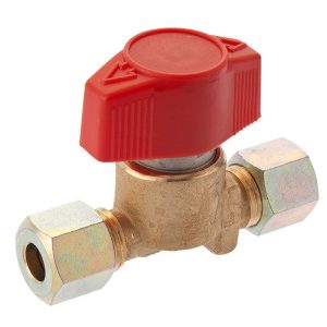 Cavagna SecureLock Caravan Gas Isolation Valve - 8mm Compression