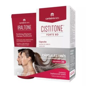 Cistitone Forte BD 60 Capsules + Iraltone Fortifying Shampoo 200ml