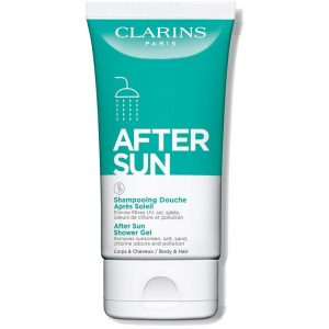 Clarins After-Sun Shower Gel for Face, Body & Hair 150mL