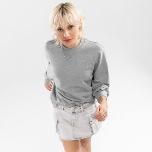 Crewneck Sweatshirt for Women Siroko Ash-W - Size: XS - Gender: female