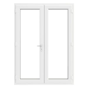 Crystal Direct Upvc French Door 20.6 H x 13.9 W x 70.0 D cm