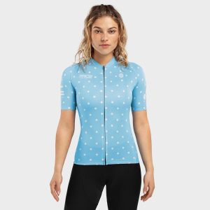 Cycling Jerseys for Women Biodegradable Siroko Race Dots - Size: M - Gender: female