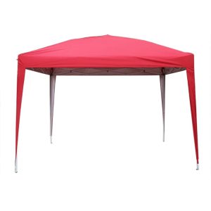 Dakota Fields Adeen 3m x 3m Metal Pop-Up Gazebo red 299.72 H x 258.0 W x 300.0 D cm