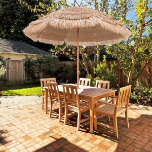 Dakota Fields Breiah 192cm Beach Parasol 214.0 H x 192.0 W x 192.0 D cm