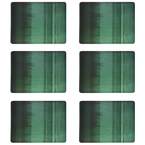 Denby Colours Green 6 Piece Placemats