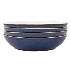 Denby Imperial Blue 4 Piece Pasta Bowl Set