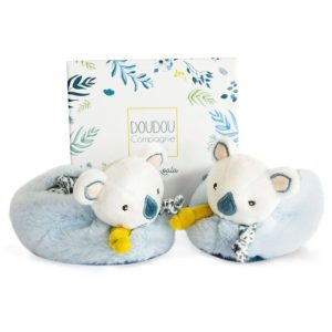 Doudou Koala Yoca bootie set with rattle 0-6 months 1 pc