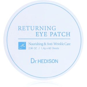 Dr. HEDISON Nourishing & Anti-Wrinkle Care hydrogel eye mask to treat dark circles 60 pc