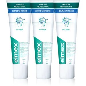 Elmex Sensitive Professional Gentle Whitening whitening toothpaste for sensitive teeth 3x75 ml