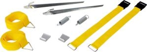 Fiamma Tie Down S Tension Belts Yellow 300 cm