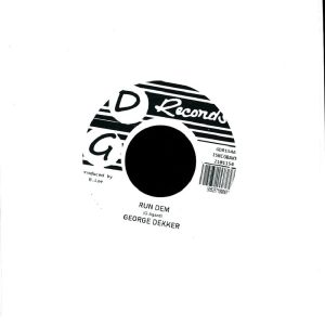 Vinyl Record Brands George Dekker - Run Dem / Foey Man RSD2021 Vinyl EP