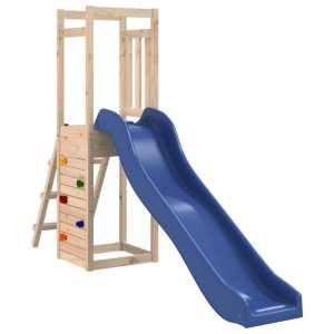 Freeport Park Fruge Playhouse blue 169.0 H x 53.0 W x 236.0 D cm
