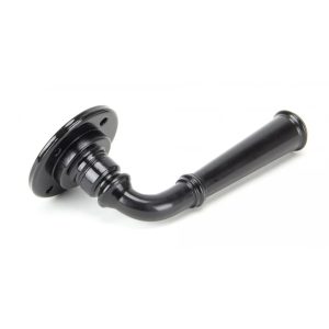 From The Anvil Regency Door Handle Kit black 6.0 H x 14.5 W cm