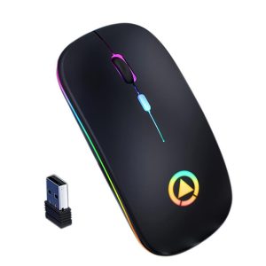 Gear Geek Wireless 2.4GHz Mouse With USB Receiver Black OSFA