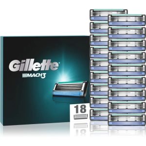 Gillette Mach3 replacement blades 18 pc