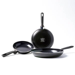 GreenPan Memphis Non-Stick 20cm, 24cm & 28cm Frying Pan Set
