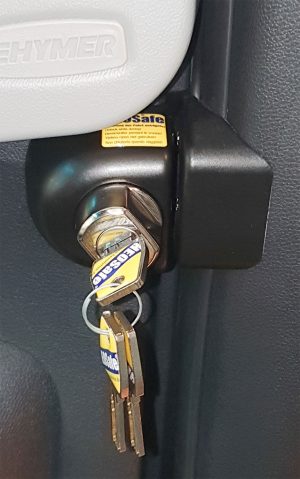 HEOSolution HEOSafe Mercedes Sprinter from model yEar 2018 anti-theft locks 2 pieces lockable